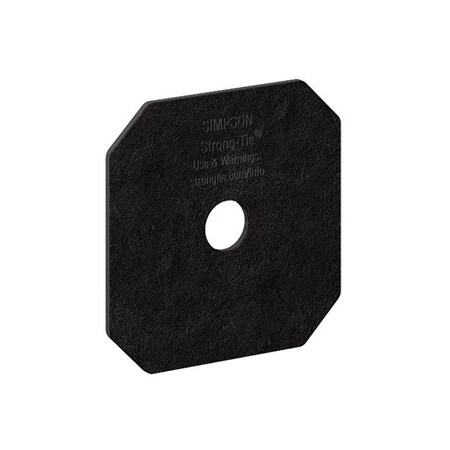 Simpson Strong Tie Simpson Strong-Tie APVDW Steel 3 in. Decorative Washer 1 pk APVDW56